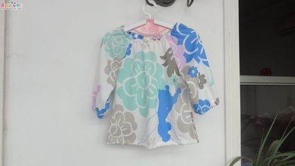 秋风起花色长袖恤 手工制作中的季节灵感